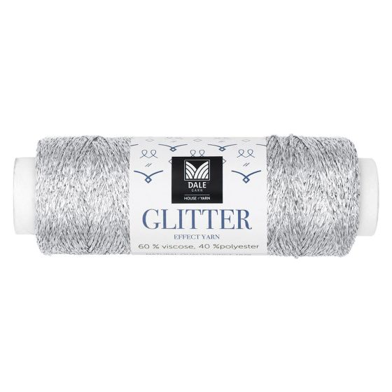 Glitter Effektgarn 20gr garnnøste .