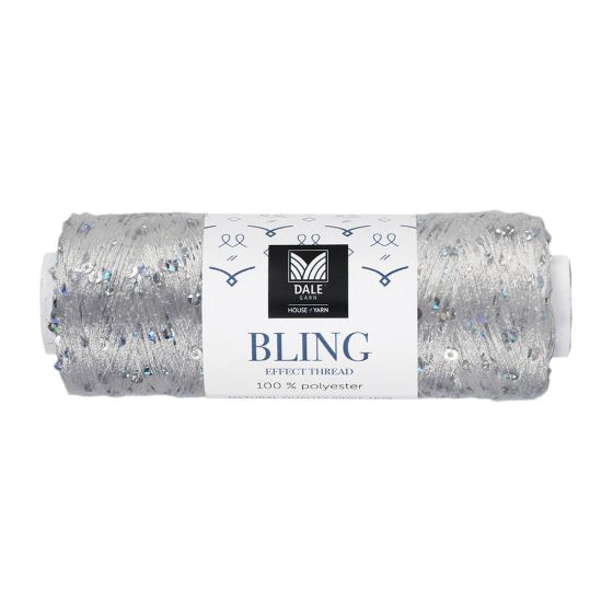 Bling Effekttråd 50gr garnnøste .