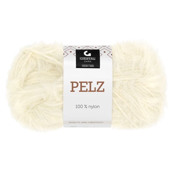 Pelz garnnøste natur 