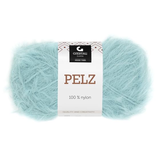 Pelz garnnøste karibisk blå