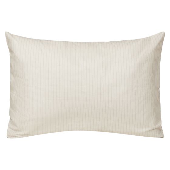 Glatt putevar 50x70 stripet Balanse Beige-brun