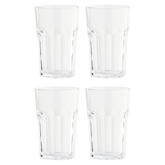 Drikkeglass 4pk 33cl  YAS Klar