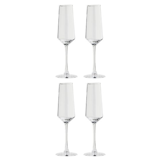 Ølglass 4 pk på stett  35cl YAS Klar