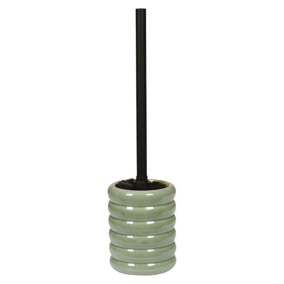 Toalettbørste med holder Wheels 10,5cm x39,5cm Grønn