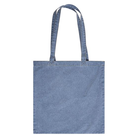 Bomullsnett denim Blå