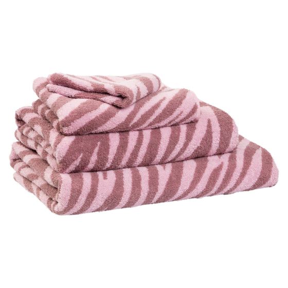 Håndkle Zebra 50x70 Rosa-lilla