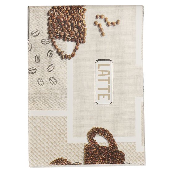 Voksduk Kaffe Beige-brun