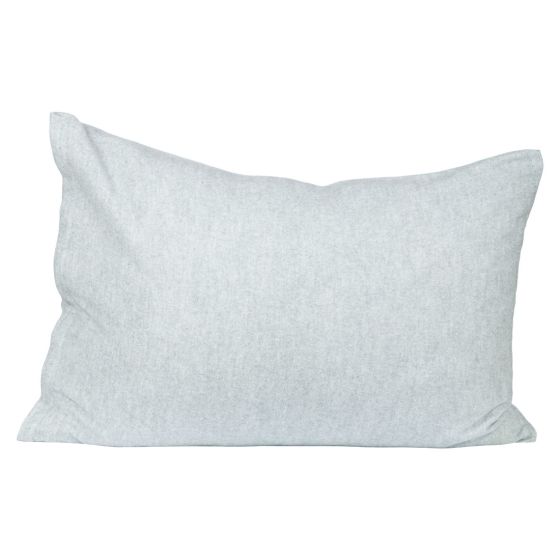 Putevar flanell 50x70 Gråmelert