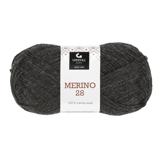 Merino 28 50gr garnnøste 106 - Koks