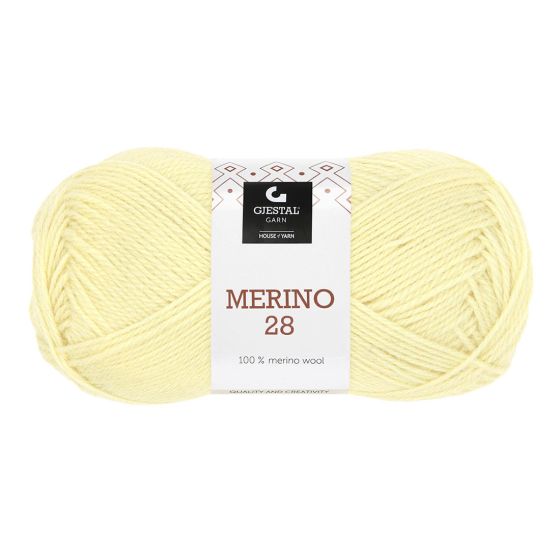 Merino 28 50gr garnnøste