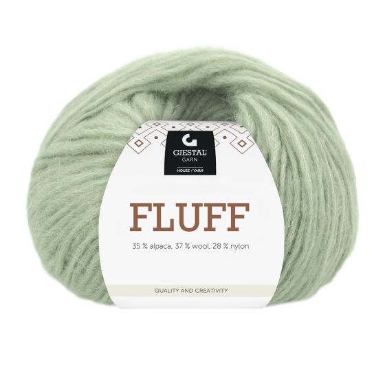 Fluff 50gr garnnøste 420 - Teblad
