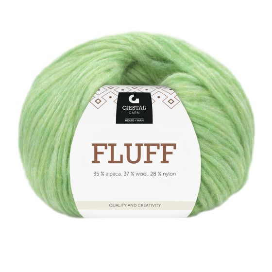Fluff 50gr garnnøste 421 Eplemint