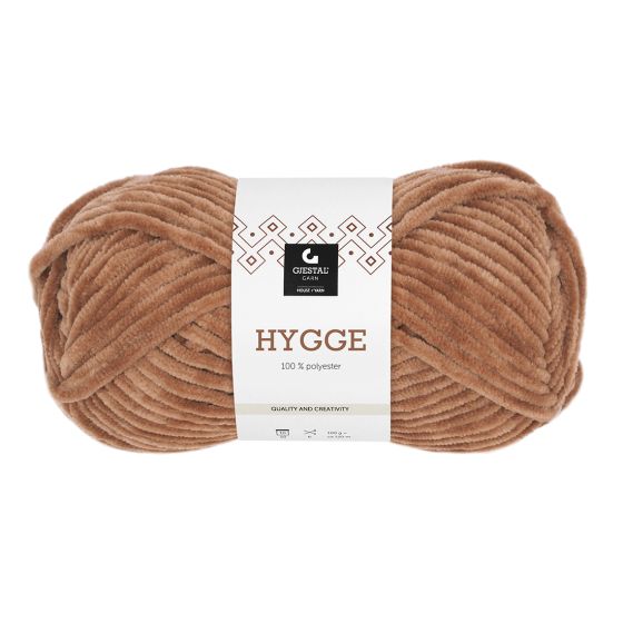 Hygge 100gr garnnøste 2103 - Lys brun