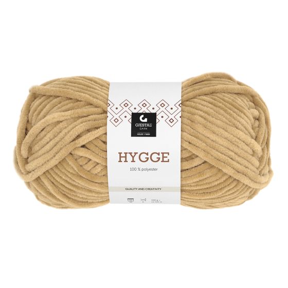 Hygge 100gr garnnøste 2104 - Kamel