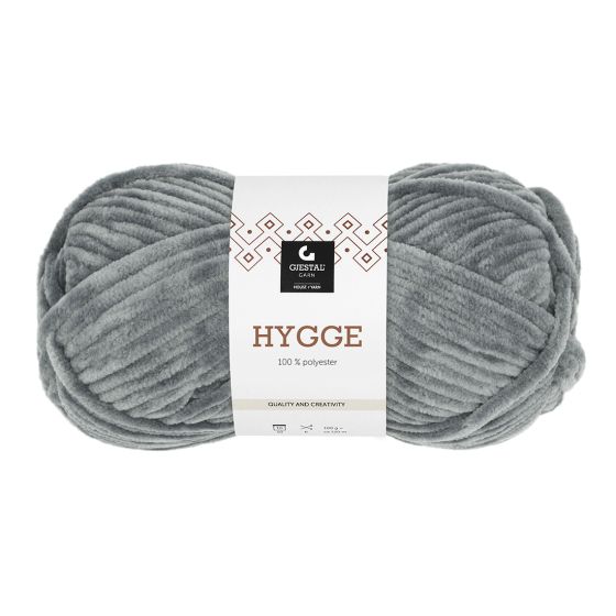 Hygge 100gr garnnøste 2107 - Grå