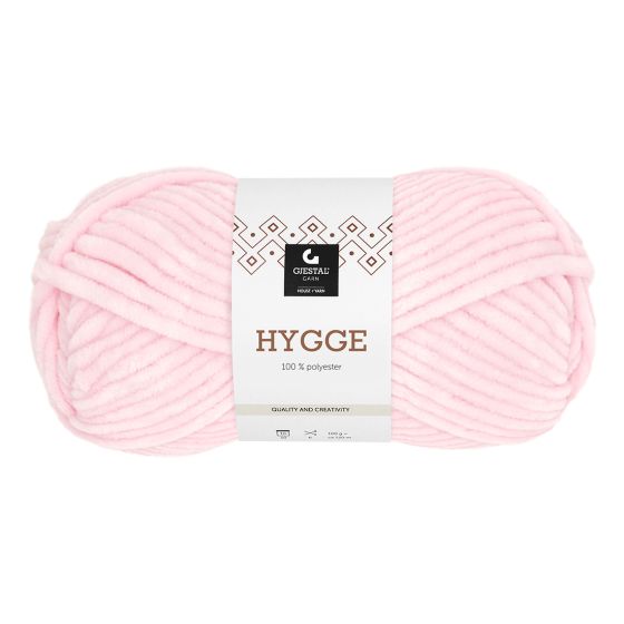Hygge 100gr garnnøste 2110 - Lys rosa