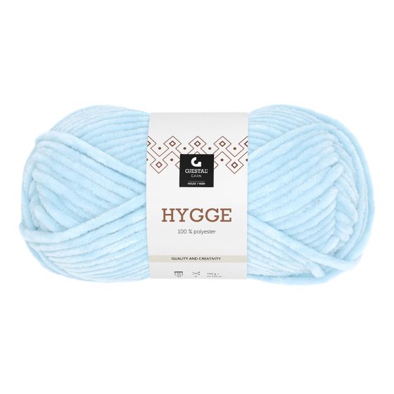 Hygge 100gr garnnøste 2112 - Lys blå