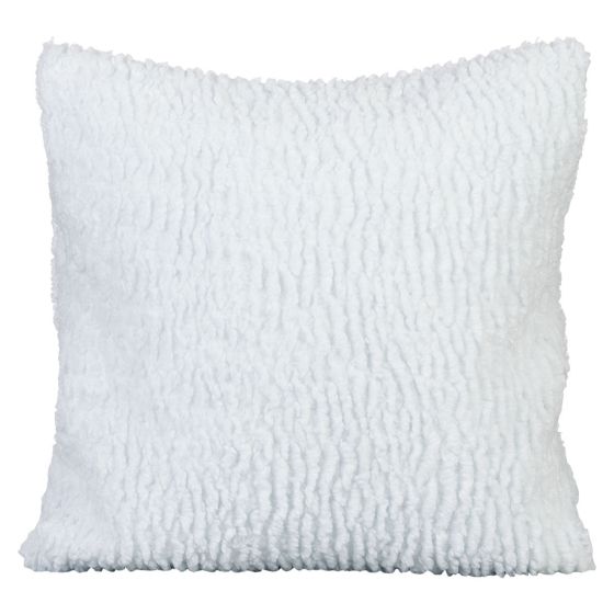 Putetrekk Fluffy pastell 45x45 Lyseblå