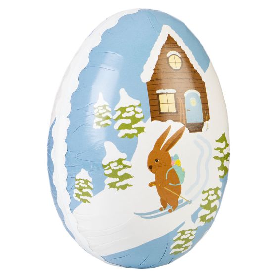 Påskeegg Skiing Bunny 15cm Original