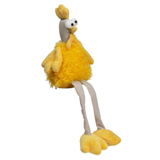 Påskehøne dingleben 28cm Chick Gul