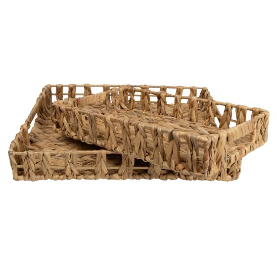 Serveringsbrikke Hyasint 43x25cm Natur