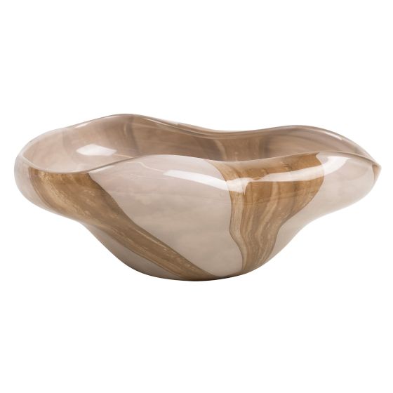 Dekorskål Beauty Beige-brun