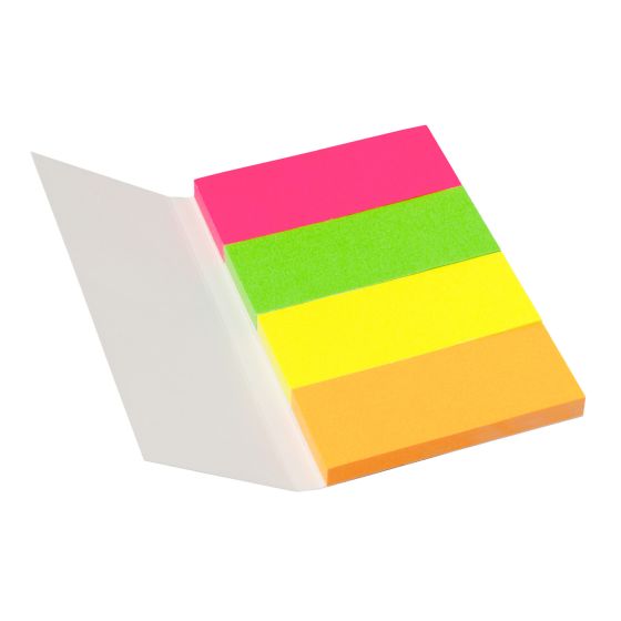 Bokmerke INFO Neon 4 stk farger Bokmerke INFO Neon 4 stk farger