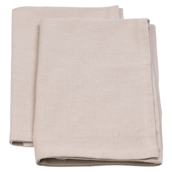 Tøyservietter 2pk 45x45cm Beige