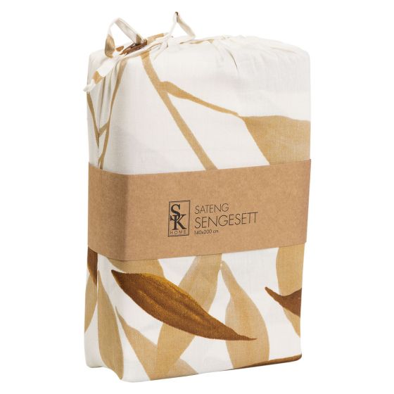 Sateng Sengesett 140x200 Løva Beige