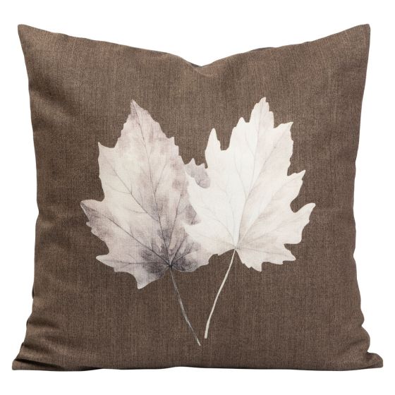 Putetrekk 45x45 Acer Mørk brun