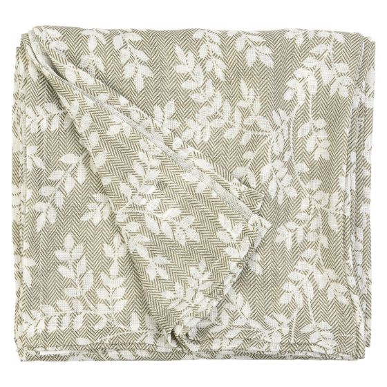 Duk 135x260 Leaf Grønn
