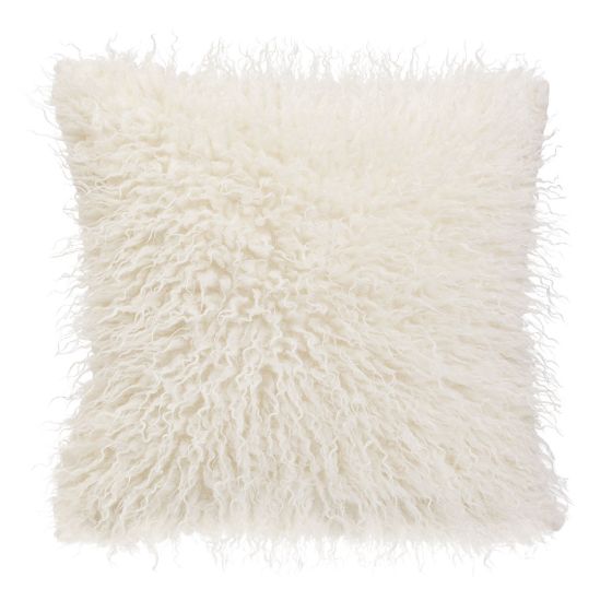 Putetrekk 45x45 Pelz Offwhite