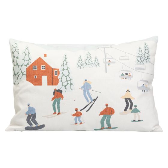 Putetrekk 40x60 Les Carroz Offwhite