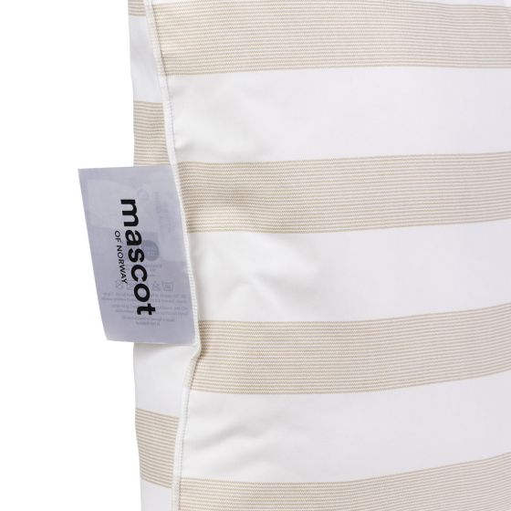 Sommerpute 50x70 Beige-hvit