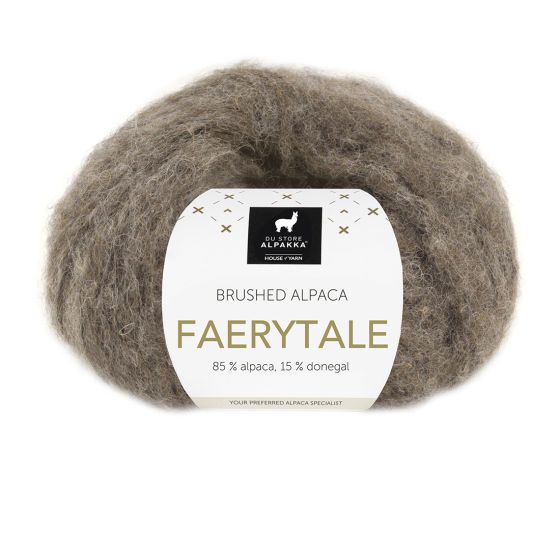 Faerytale 817 Mørk gråbrun melert