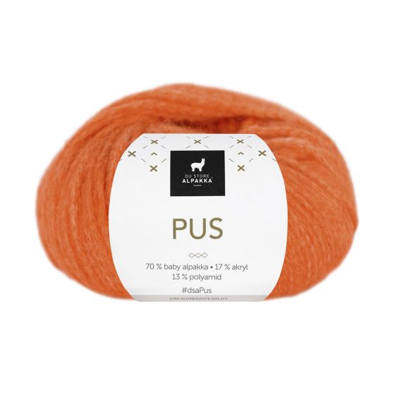 Pus garn 4059 Oransje