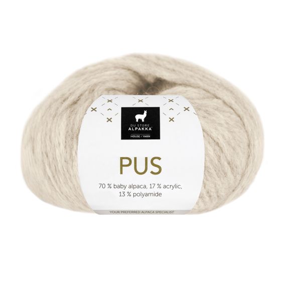 Pus garn 4064 Lys beige
