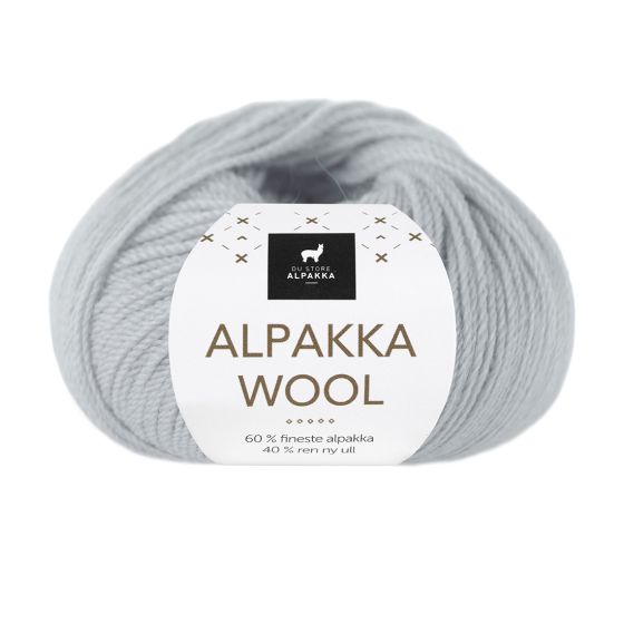 Alpakka Wool 557 Pudderblå