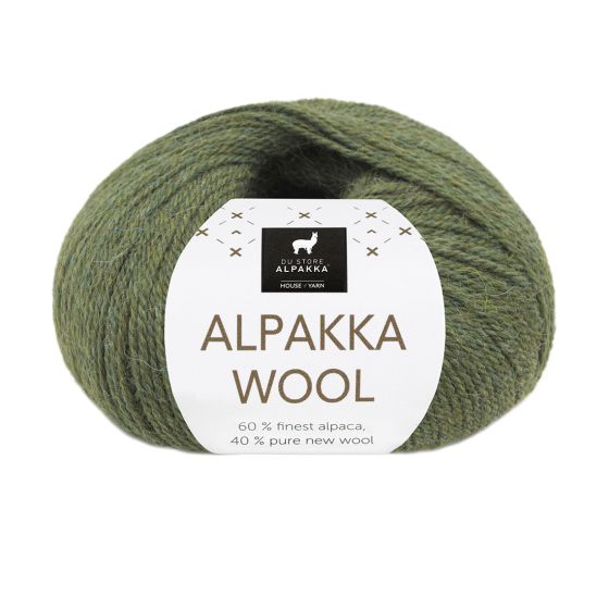 Alpakka Wool 580 Skogsgrønn