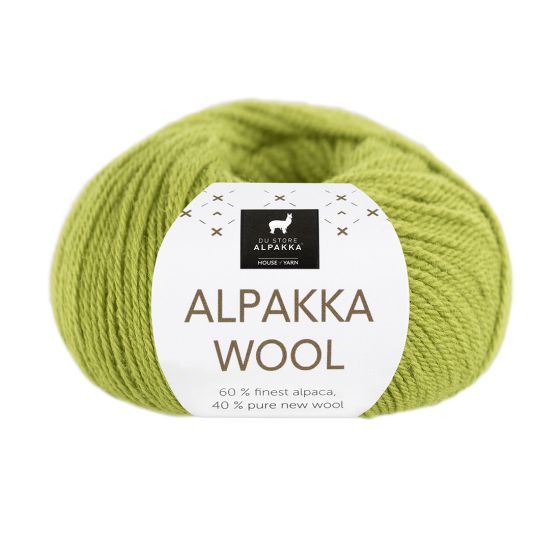 Alpakka Wool 583 Pæregrønn