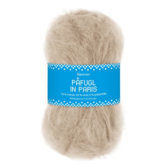 Påfugl in Paris 3041 Beige
