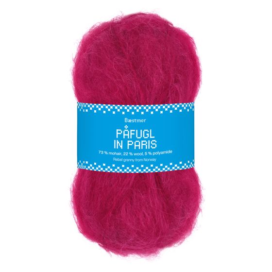 Påfugl in Paris 4227 Raspberry