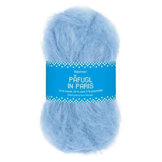 Påfugl in Paris 7945 Ice Blue