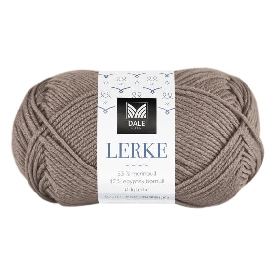 Lerke garnnøste 3041 Nougat