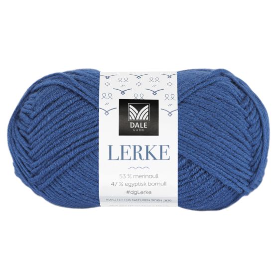Lerke garnnøste 5845 Blå
