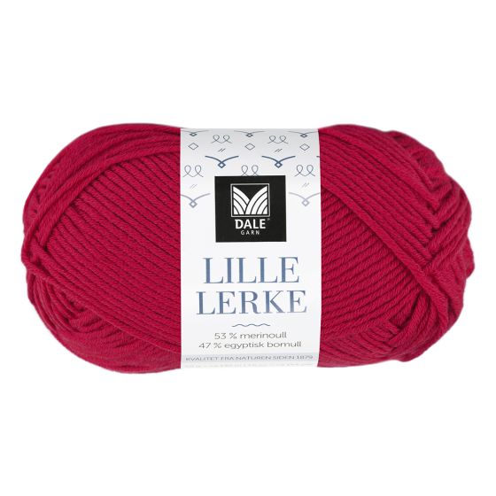 Lille Lerke garnnøste 4018 Rød