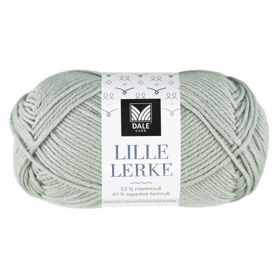 Lille Lerke garnnøste 8137 Lys jade
