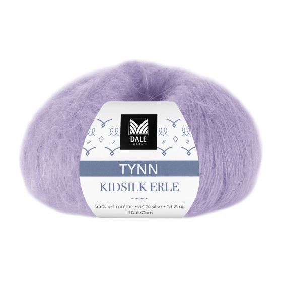 Tynn Kidsilk Erle 4030 Lys Lavendel