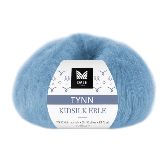 Tynn Kidsilk Erle 4031 Isblå