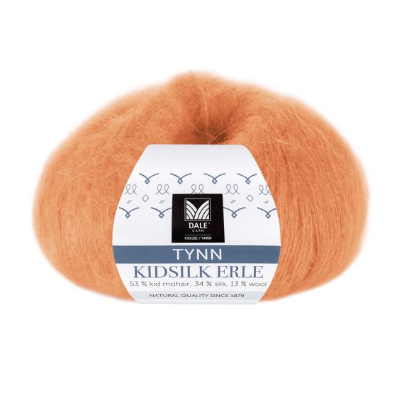 Tynn Kidsilk Erle 4043 Honningmelon